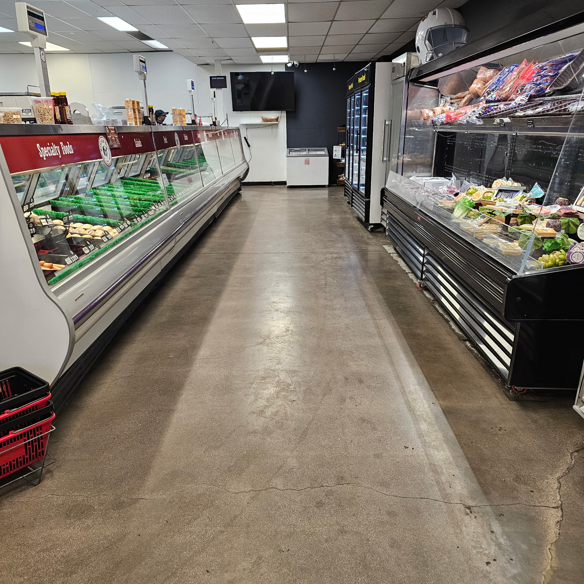Inside the Midwestern Meats butcher shop in Mesa — deli and specialty cases